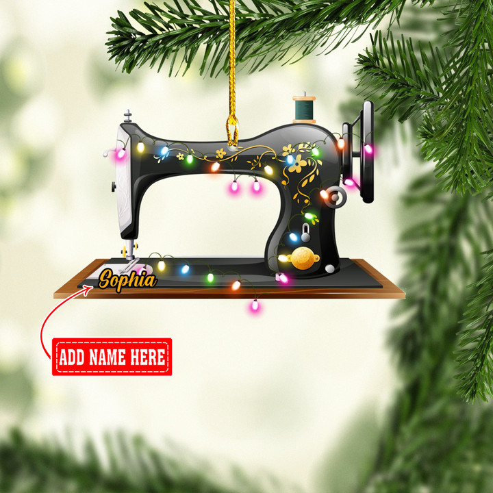Personalized Sewing Machine NI1311011YC Ornaments