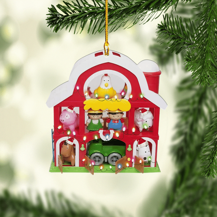 Animal Barn Christmas NI23110011XB Ornaments