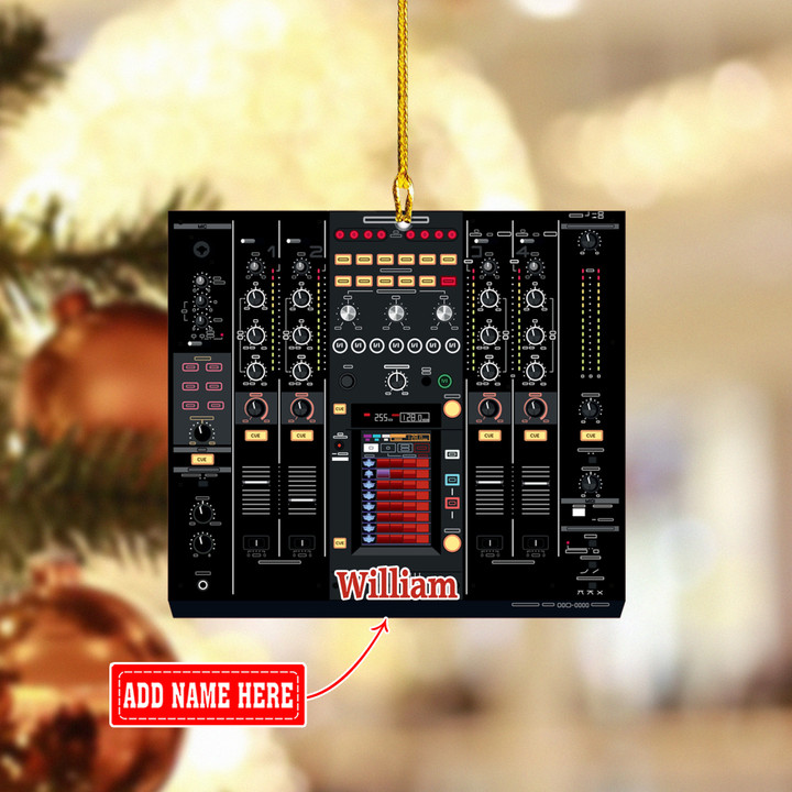 Personalized DJ Mixer NI2212013YC Ornaments