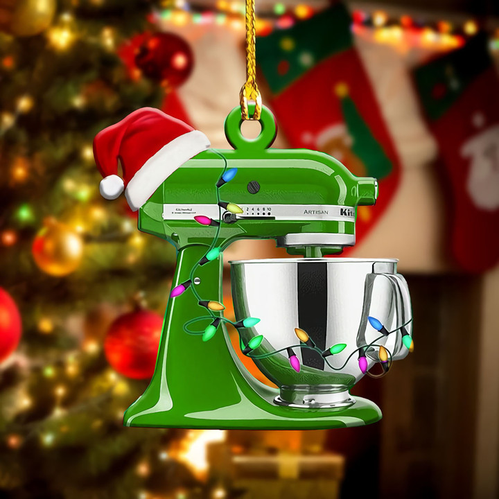 Christmas Green Baking Mixer NI3112003XR Ornaments