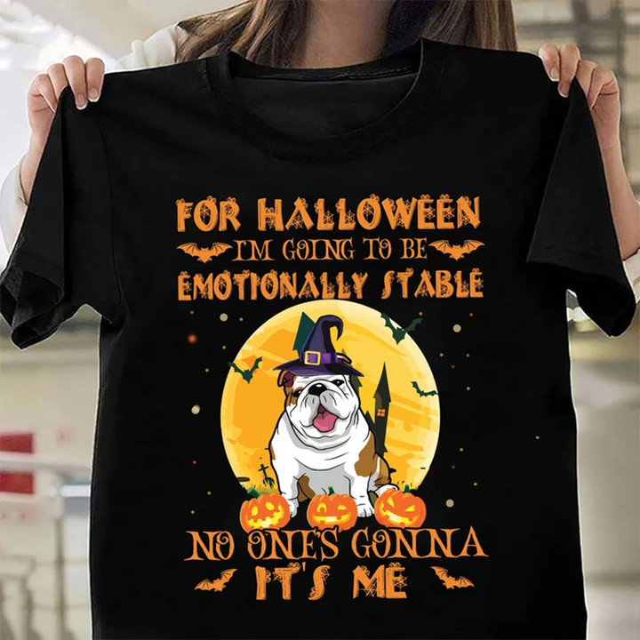 Witch Bulldog For Halloween NI0710006YR T Shirt