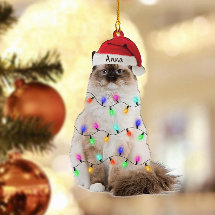 Personalized Ragdoll Cat YR0111006XY Ornaments