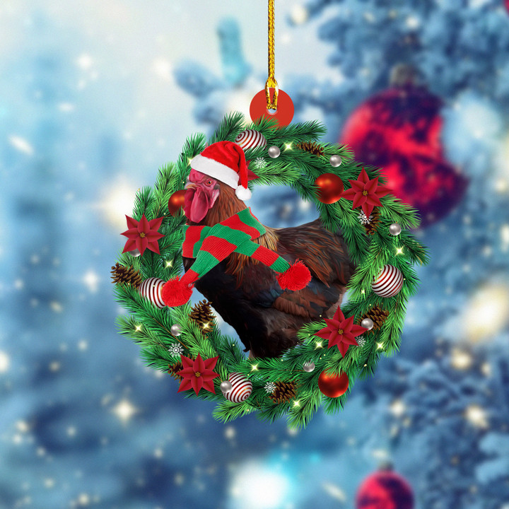 Christmas Rooster YR0311003YF Ornaments