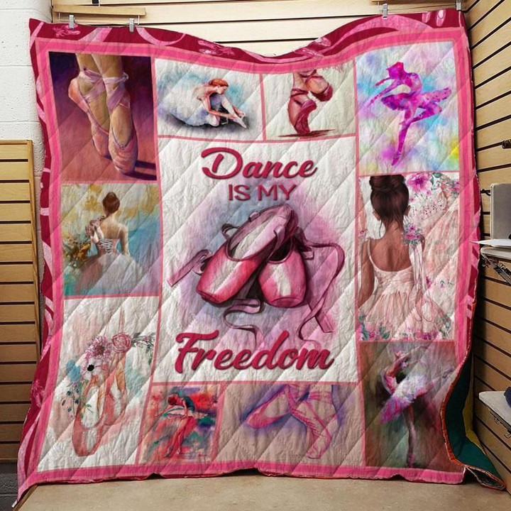 BALLET COLORFUL FABRIC QUILT