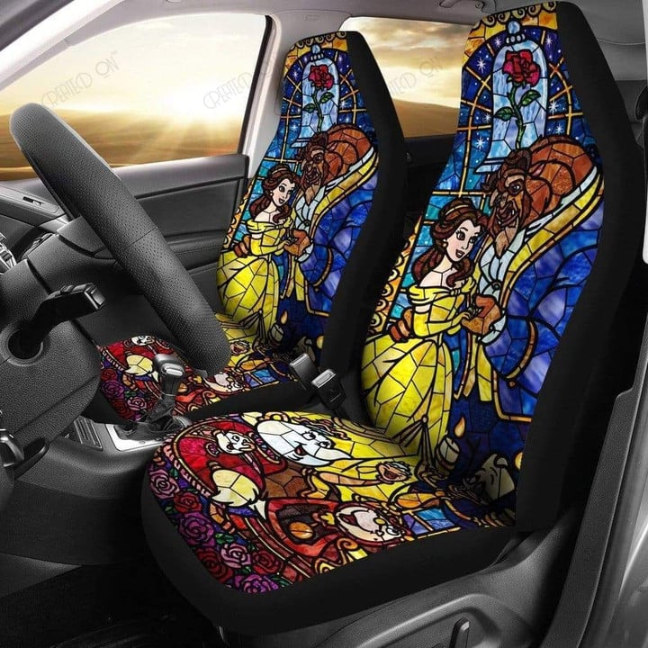 BEAUTY AND THE BEAST CAR SEAT COVERS (Hide)