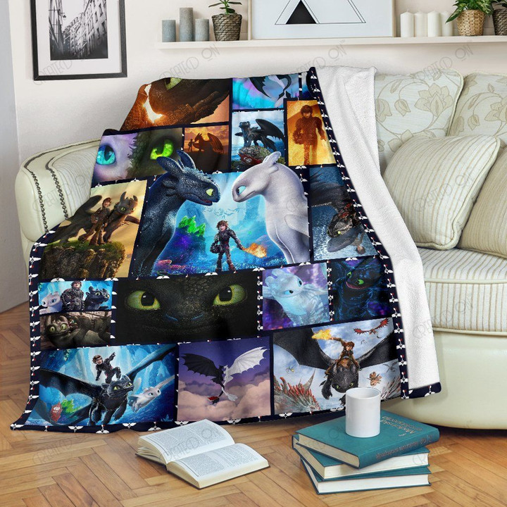 How To Train Your Dragon Blanket