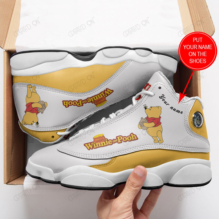 Winnie The Pooh Personalized Air JD13 Shoes 004