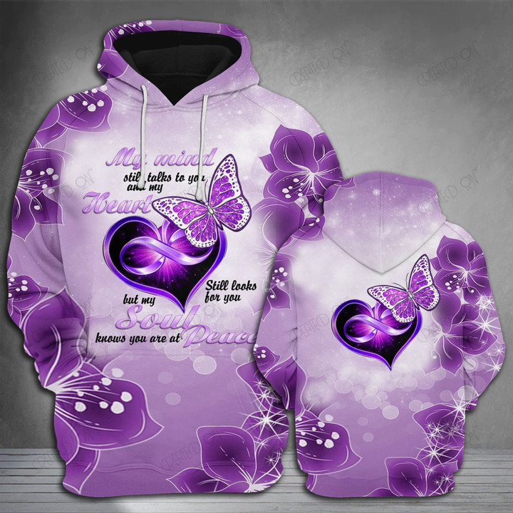 Butterfly My Mind 3d Hoodie Print