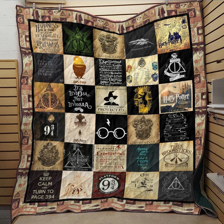 Harry Potter Quilt Blanket for Fans 114