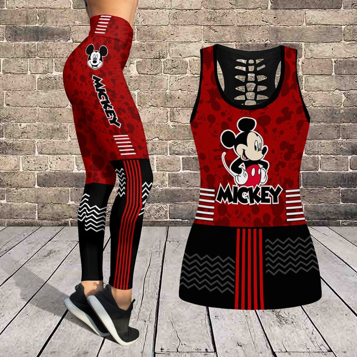 Mickey Mouse Combo Legging And Tank Top 046