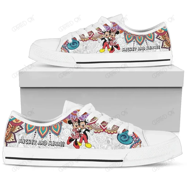 Mickey and Minnie Low Top