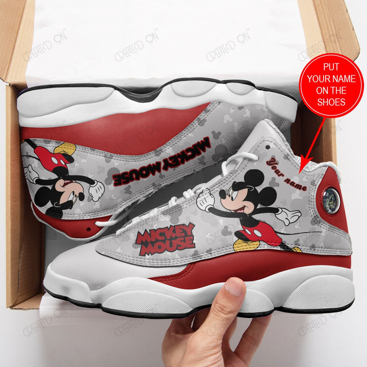 Mickey Personalized Air JD13 Shoes 002