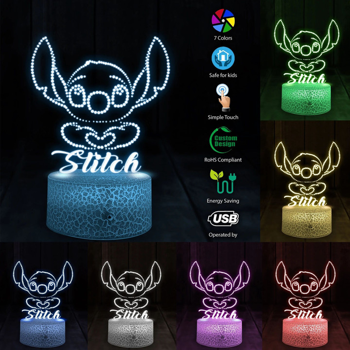 Stitch 3D led light