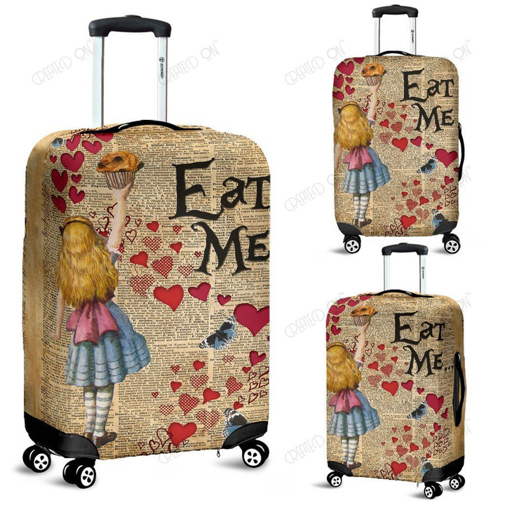Alice in Wonderland Luggage Cover 5