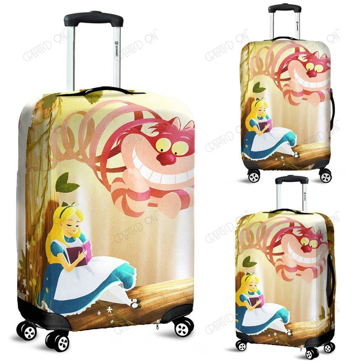 Alice in Wonderland Luggage Cover 7