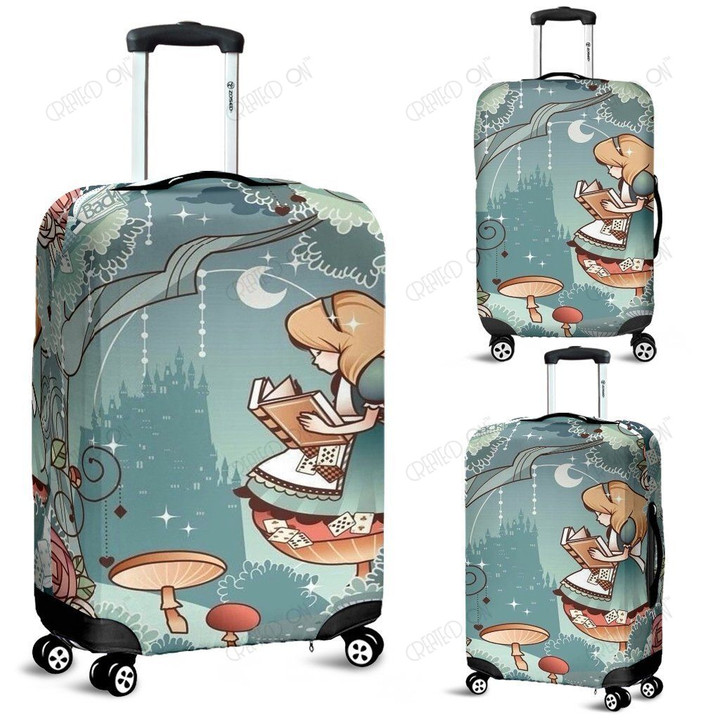 Alice in Wonderland Luggage Cover 8