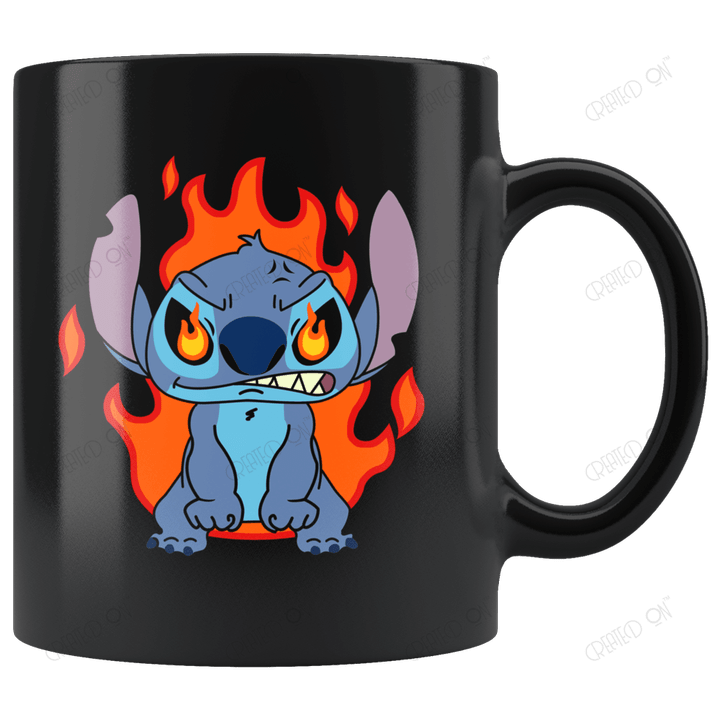 Angry Stitch Disney Mug 3