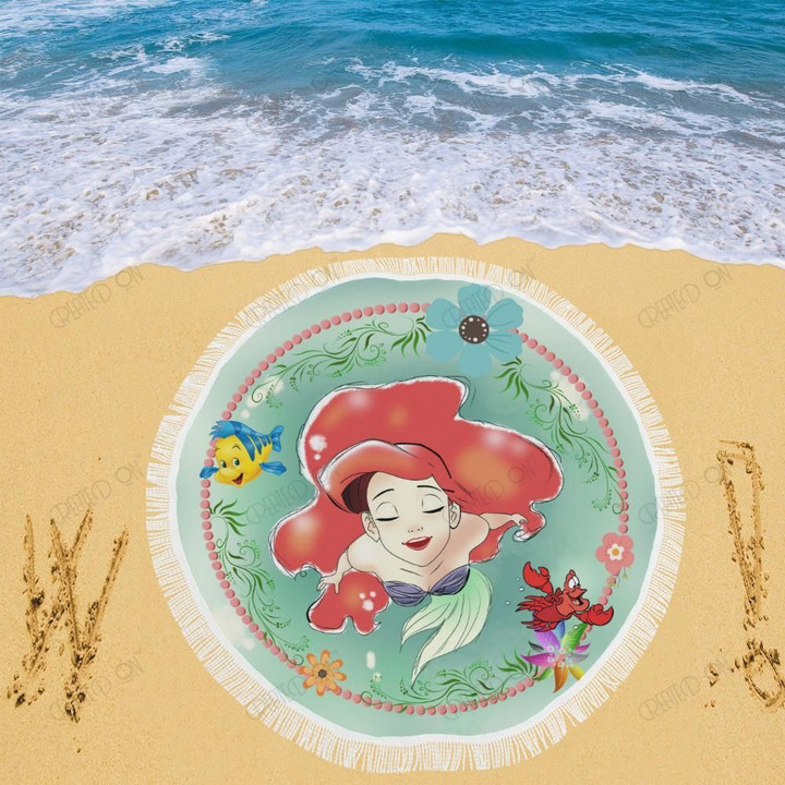 Ariel Disney Beach Blanket 4