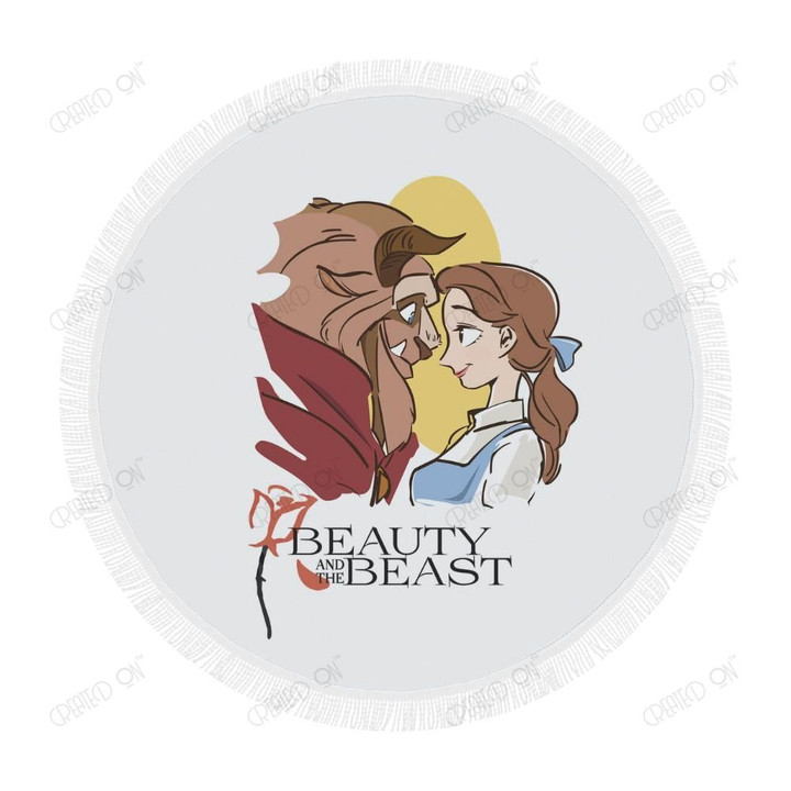 Beauty and the Beast Disney Beach Blanket 2
