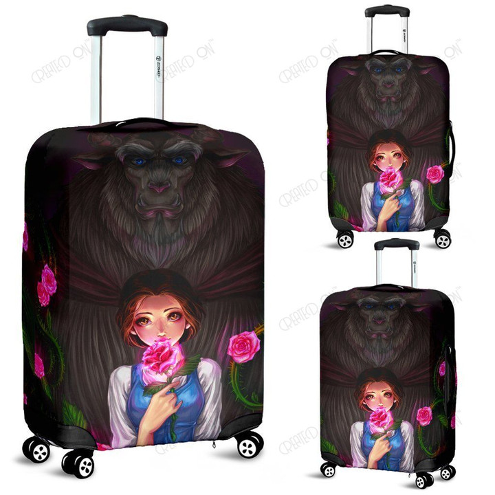 Beauty and The Beast Disney Luggage Cover 1