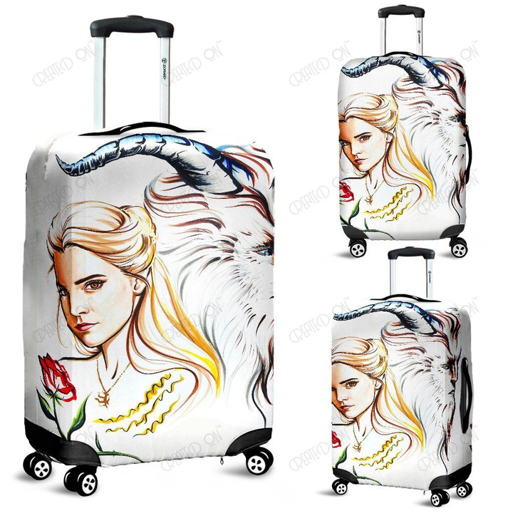 Beauty and The Beast Disney Luggage Cover 4