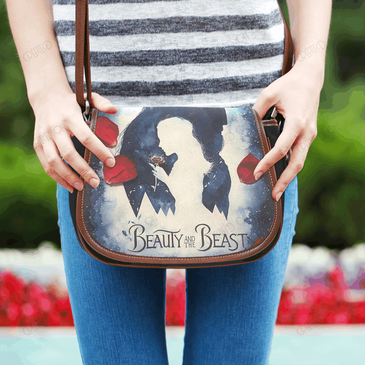 Beauty and the Beast Disney Saddle Bag 5