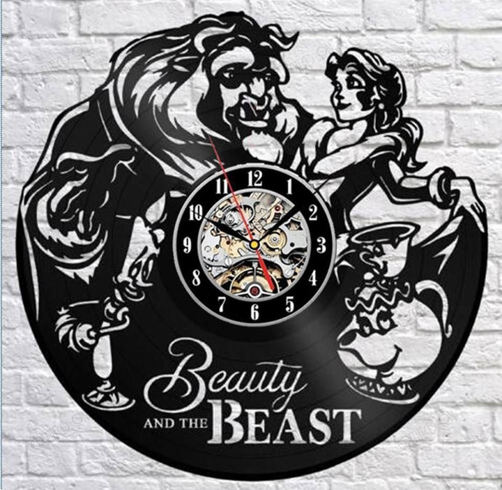 Beauty And The Beast Wall Clock