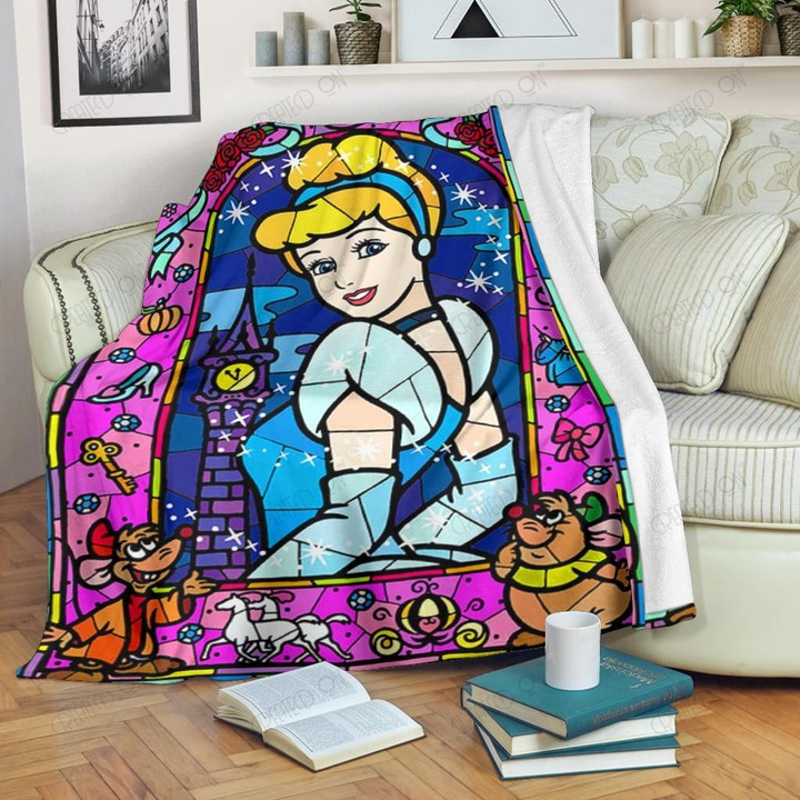 Cinderella Art Blanket