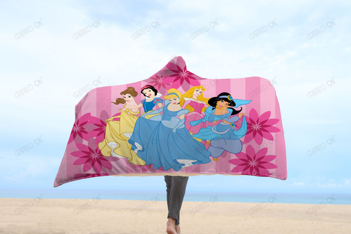 Disney Princess Hooded Blanket 1