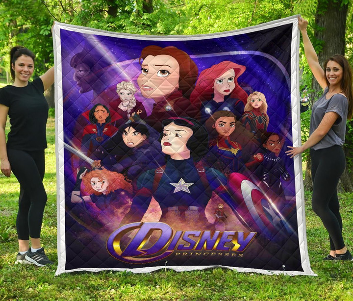 Disney Princesses Avengers Quilt