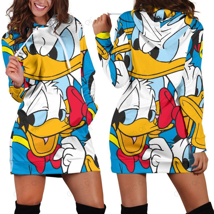 Donald Duck Disney Hoodie Dress 1