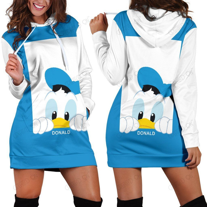 Donald Duck Disney Hoodie Dress 2