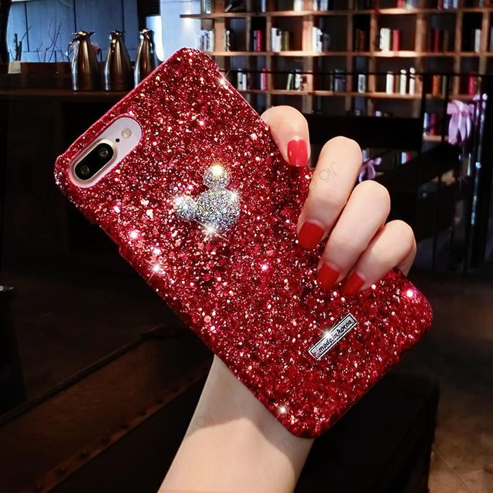 Glittering Mickey Mouse Phone Case