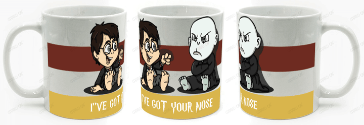 Harry Potter & Voldemort Coffee Mug