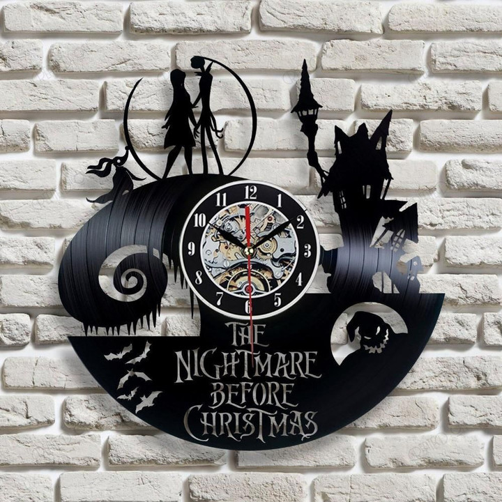 Jack and Sally Classic Wall Clock