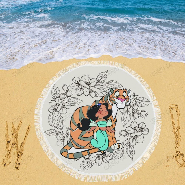 Jasmine - Aladdin Disney Beach Blanket 2