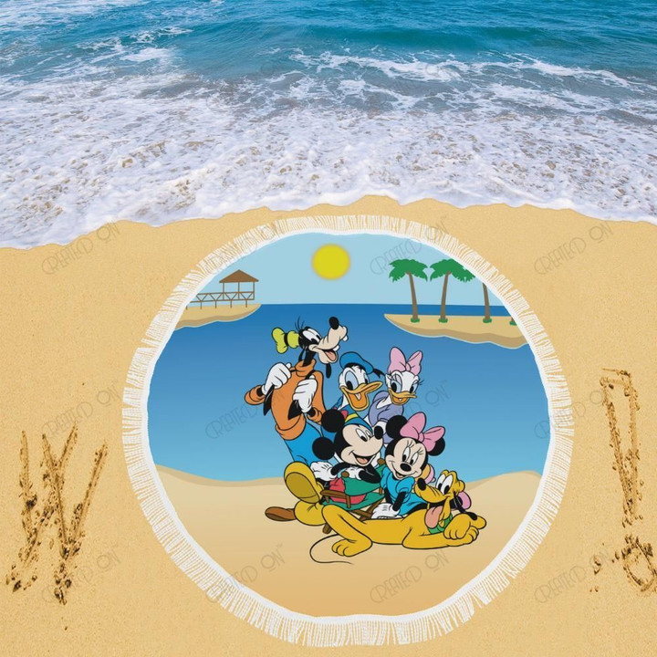 Mickey & Friends Beach Blanket 4