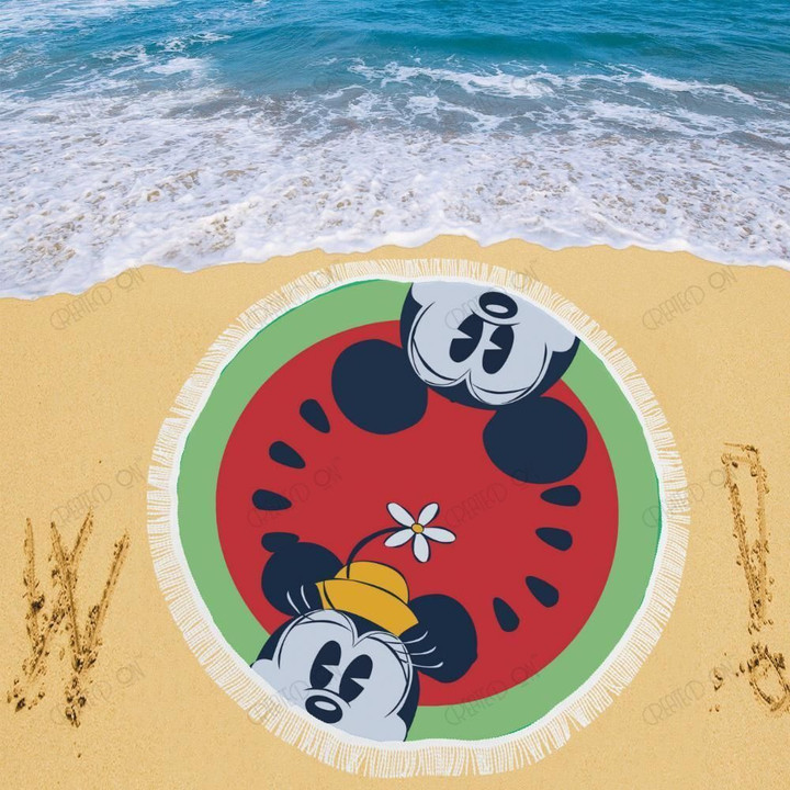 Mickey & Minnie Beach Blanket 6