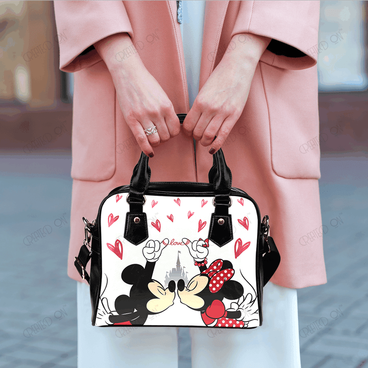 Mickey & Minnie Disney Shoulder Handbag 4
