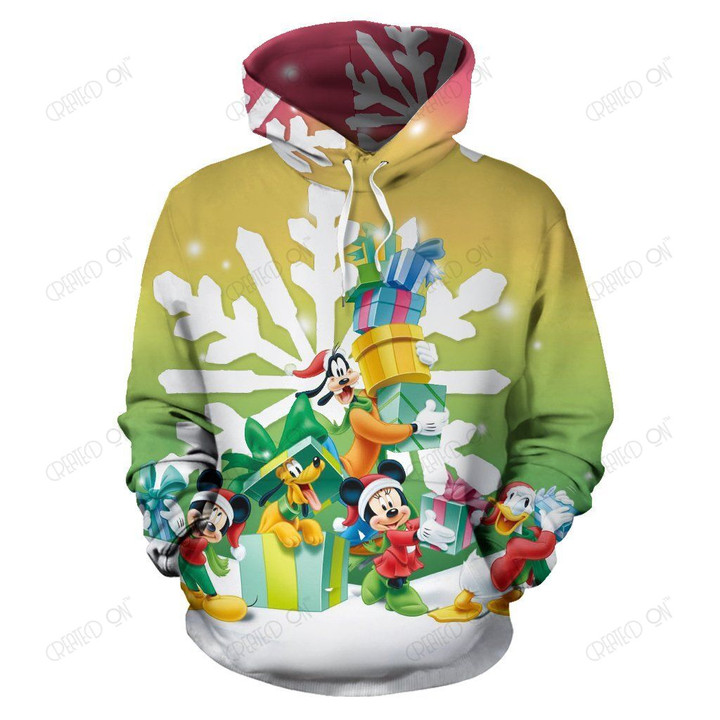 Mickey and Friends Christmas Hoodie 4