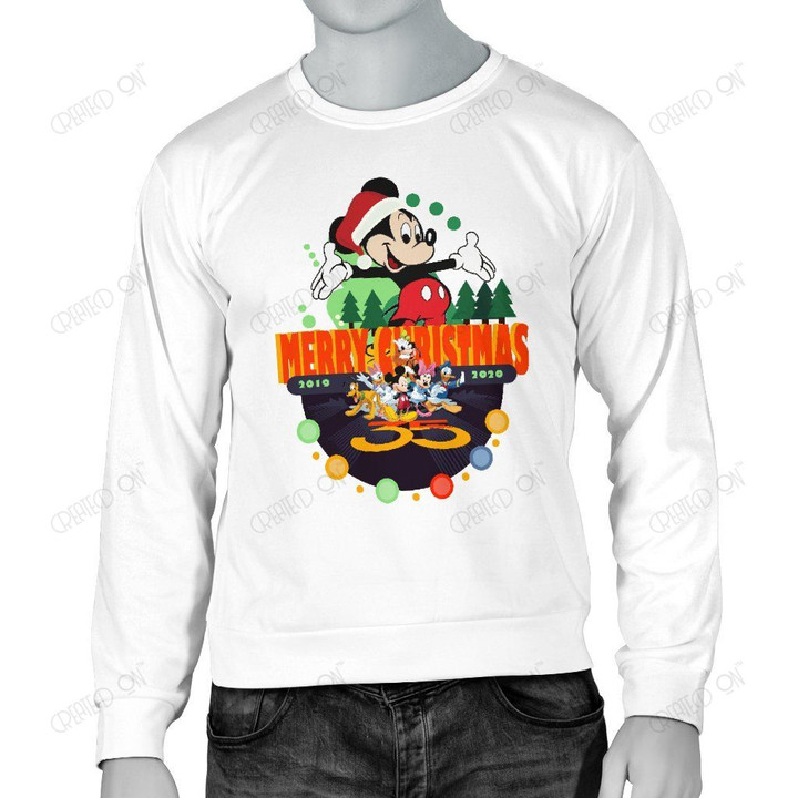 Mickey and Minnie Christmas Men Sweater 12