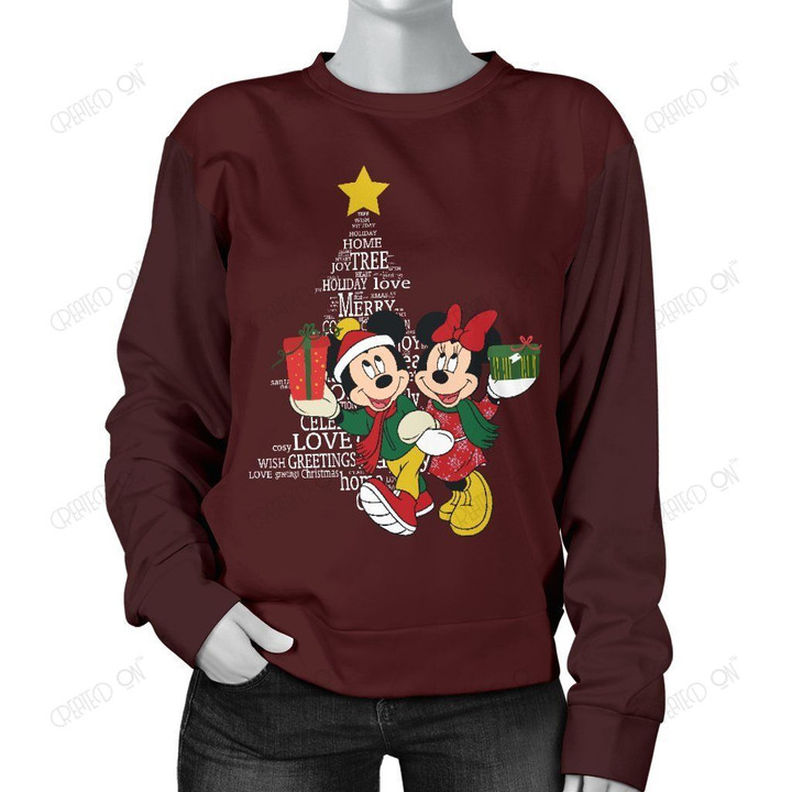 Mickey and Minnie Christmas Sweater 19