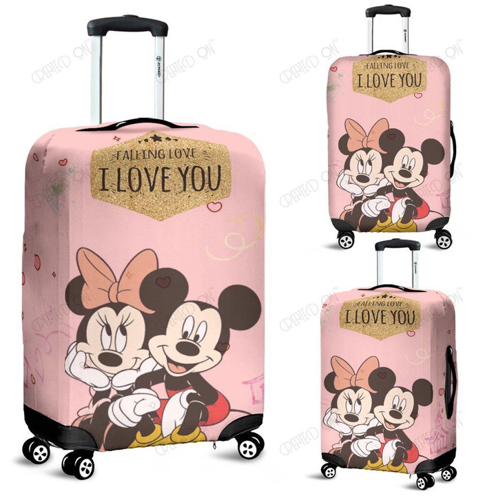 Mickey and Minnie Disney Luggage Cover 9