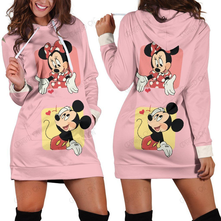 Mickey and Minnie Hoodie Dress 36