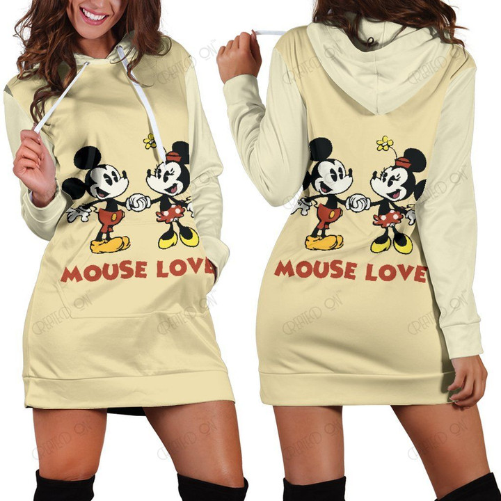 Mickey and Minnie Hoodie Dress 39