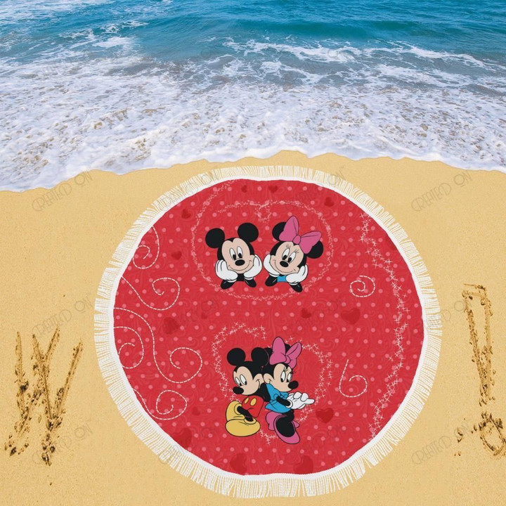 Mickey Beach Blanket 1