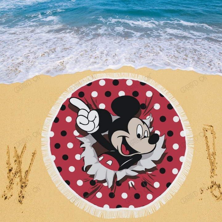 Mickey Beach Blanket 3