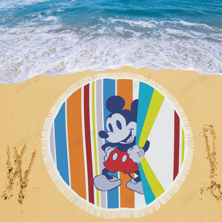 Mickey Beach Blanket 5