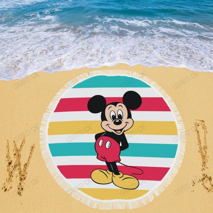 Mickey Beach Blanket 8