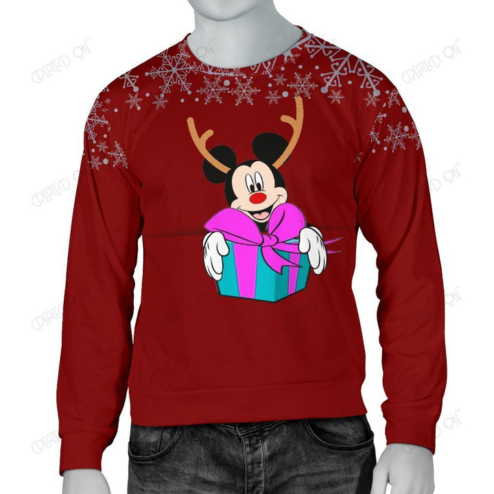 Mickey Christmas men Sweater 11
